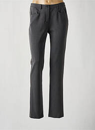 Pantalon slim talie elastică gri TELMAIL femme