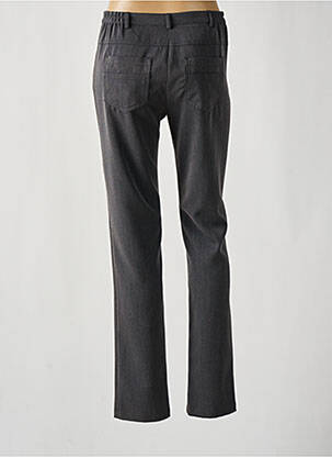 Pantalon slim talie elastică gri TELMAIL femeie