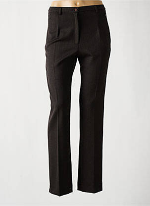 Pantalon slim talie elastică negru ANNA MONTANA femeie