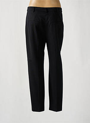 Pantalon drept închidere cu fermoar sub clapetă cu cârlig negru GERRY WEBER femeie