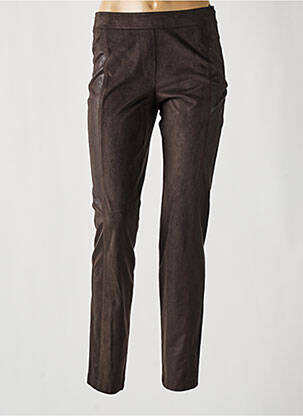 Pantalon subțire mărime normală maro GERRY WEBER femeie