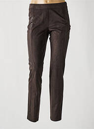 Pantalon subțire mărime normală maro GERRY WEBER femme