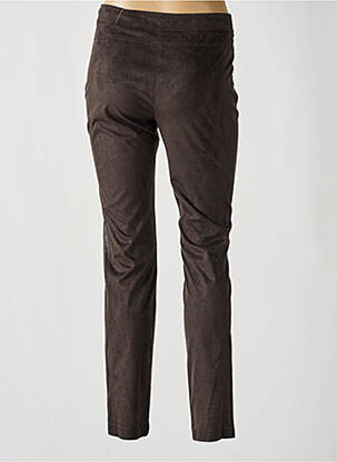 Pantalon subțire mărime normală maro GERRY WEBER femeie