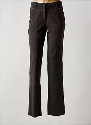 Pantalon drept maro PAUPORTÉ femeie