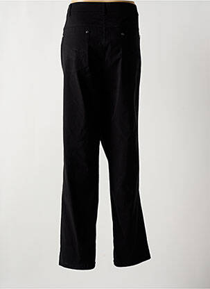 Pantalon slim țesătură poplin mărime normală negru CISO femeie