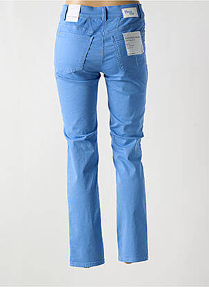 Pantalon slim țesătură poplin mărime normală albastru GERRY WEBER femeie