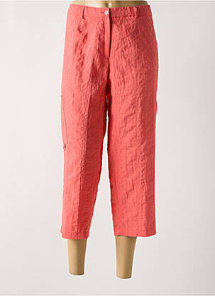 Pantalon trei sferturi portocaliu FRANCE RIVOIRE femeie