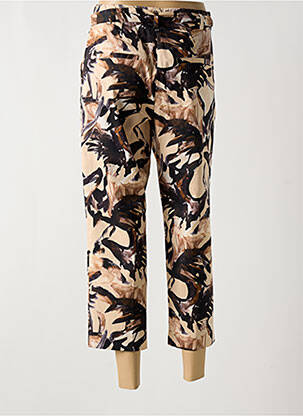 Pantalon 7/8 talie cu cleme mărime normală bej GERRY WEBER femeie