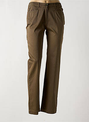 Pantalon slim verde ARMOR LUX femeie