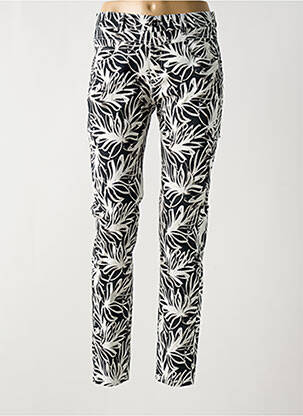 Pantalon slim negru ANNA MONTANA femeie