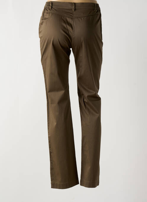 Pantalon slim verde ARMOR LUX femeie