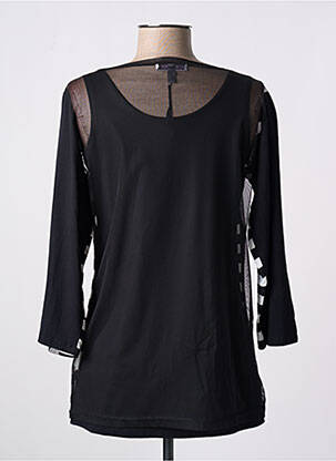 Tricou mâneci 3/4 mâneci 3/4 negru MERI & ESCA femeie