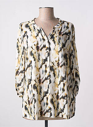 Cămașă țesătură poplin mâneci 3/4 galben GERRY WEBER femeie
