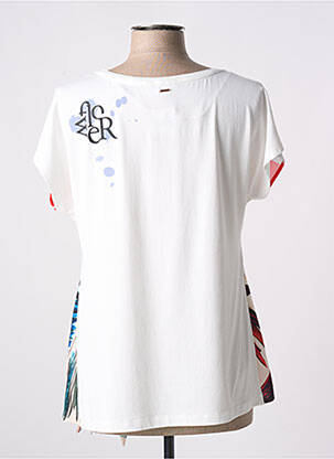 Tricou guler rotund mâneci scurte roșu TAIFUN femeie