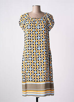 Rochie midi galben TAIFUN femeie