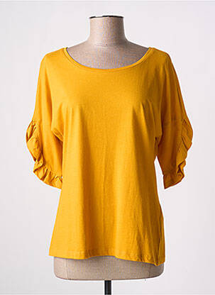 Tricou galben TAIFUN femeie