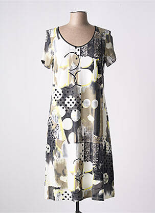 Rochie midi bej BARANDI femeie