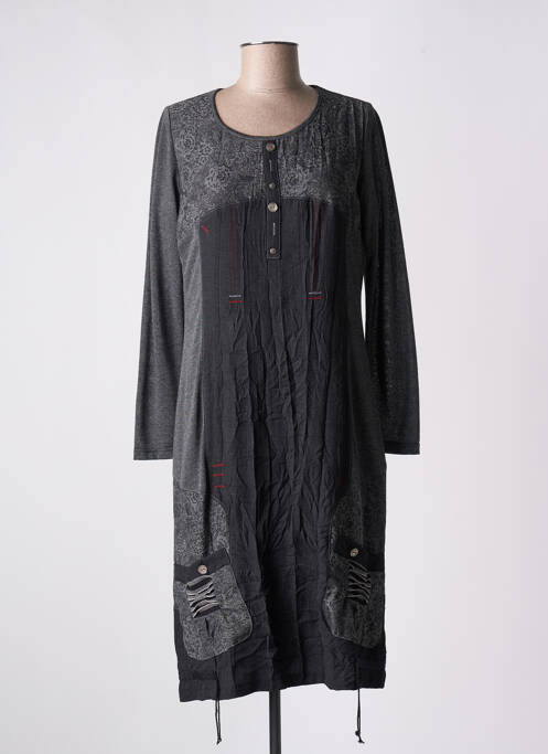 Rochie midi gri JEAN GABRIEL femeie