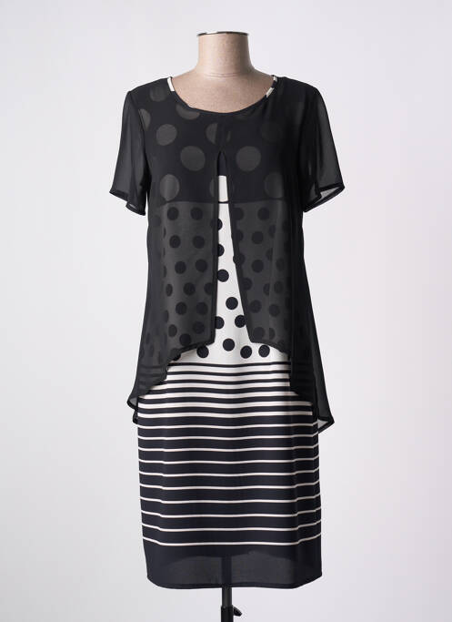 Rochie midi negru FRANCE RIVOIRE femeie