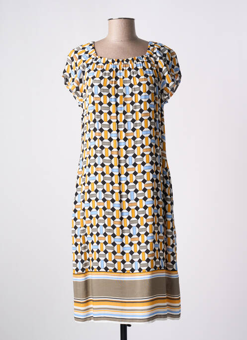 Rochie midi galben TAIFUN femeie