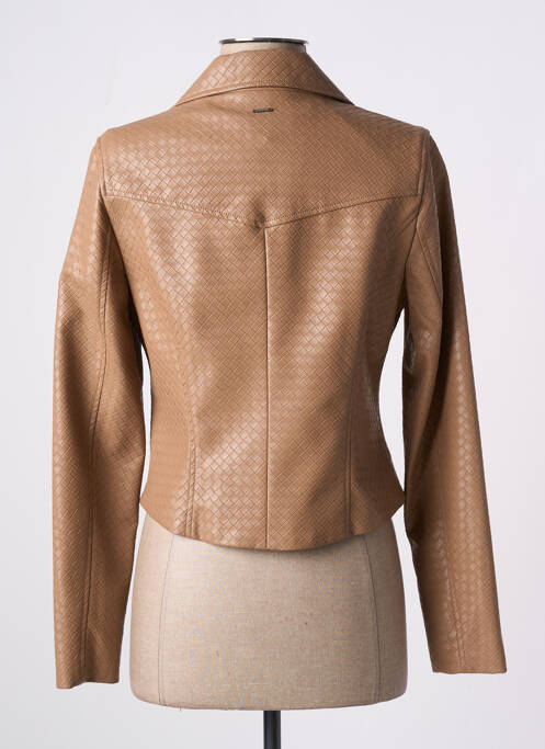 Geci din piele ecologică maro TAIFUN femeie