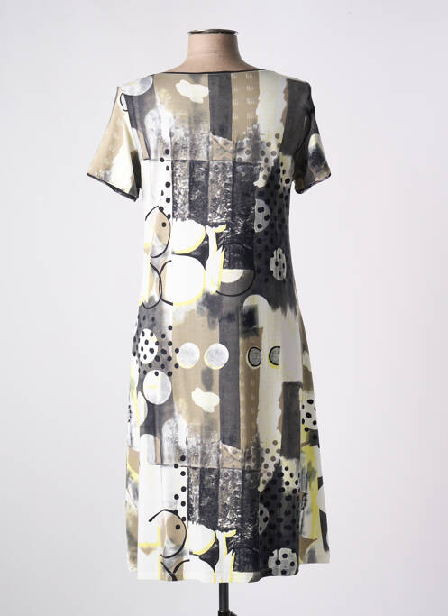 Rochie midi bej BARANDI femeie