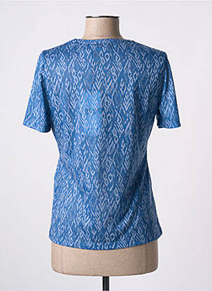 Tricou imprimeu fantezie mâneci scurte albastru GERRY WEBER femeie