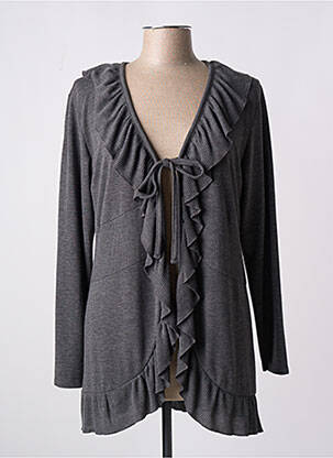 Vestă cu mâneci lungi gri PAUPORTÉ femeie