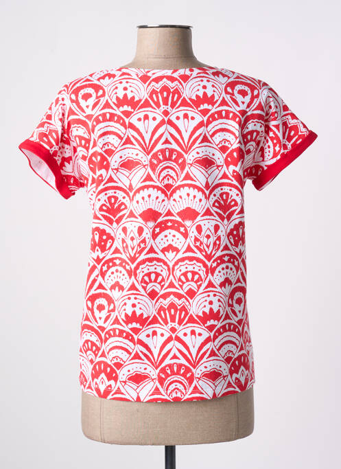 Tricou roșu LEO & UGO femeie