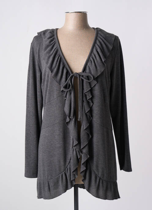 Vestă cu mâneci lungi gri PAUPORTÉ femeie