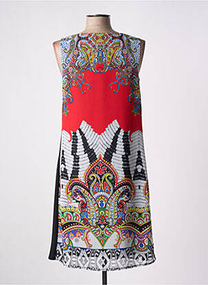 Rochie midi croială fluidă fără mâneci negru MERI & ESCA femeie