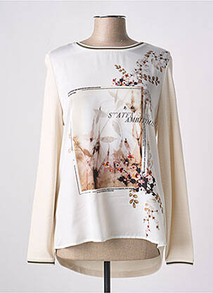 Tricou bej TAIFUN femeie