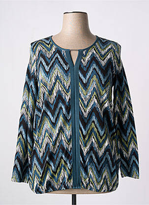 Tricou albastru CISO femeie