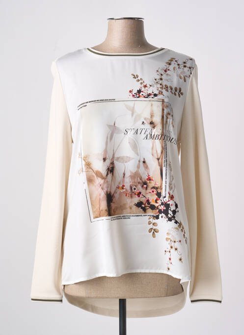 Tricou bej TAIFUN femeie