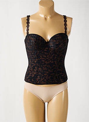 Corset negru MARIE JO femeie