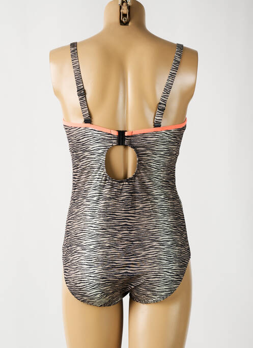 Costum de baie dintr-o singură piesă gri SWIMS femeie