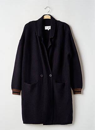 Vestă cu mâneci lungi albastru GRACE & MILA femeie