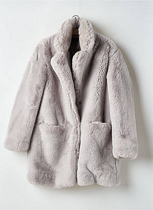 Palton lung gri K-ZELL femeie