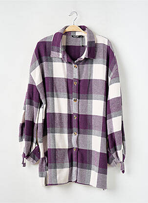 Jachete casual croială dreaptă violet NASTY GAL femeie