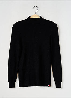 Pulover elasticitate mâneci lungi negru LA FRANCAISE femeie