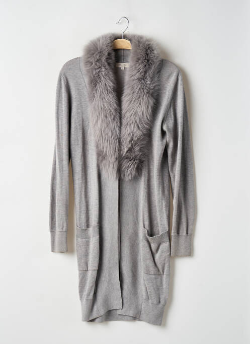 Vestă cu mâneci lungi gri BRUCE FIELD femeie