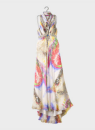 Rochie lungă bej FAUST femeie