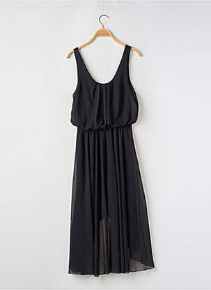 Rochie midi fără mâneci fără mâneci negru VINTAGE LOVE femeie