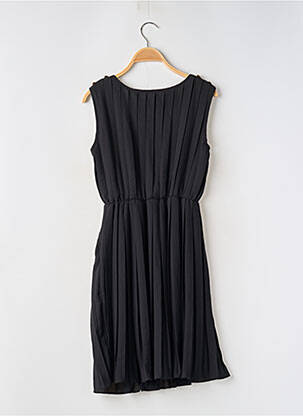 Rochie scurtă fără mâneci fără mâneci negru SUNCOO femeie