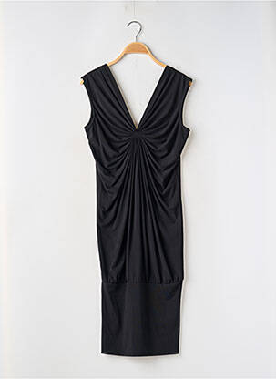 Rochie midi fără mâneci fără mâneci negru MANOUKIAN femeie