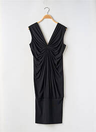 Rochie midi fără mâneci fără mâneci negru MANOUKIAN femme