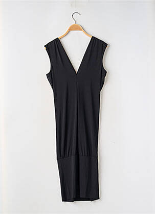 Rochie midi fără mâneci fără mâneci negru MANOUKIAN femeie