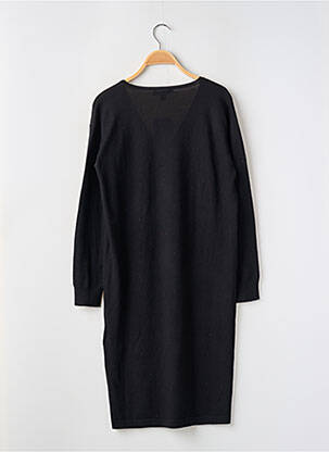 Rochie pulover strânsă pe partea de jos mâneci lungi negru RALPH LAUREN femeie