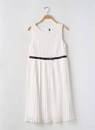 Rochie midi fără mâneci fără mâneci alb NAF NAF femme
