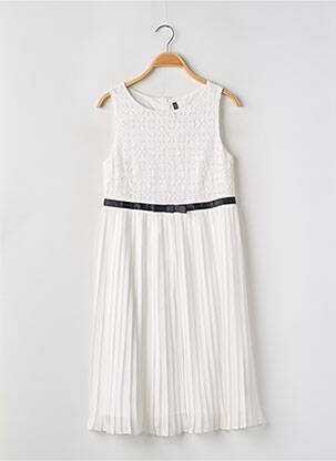 Rochie midi alb NAF NAF femeie